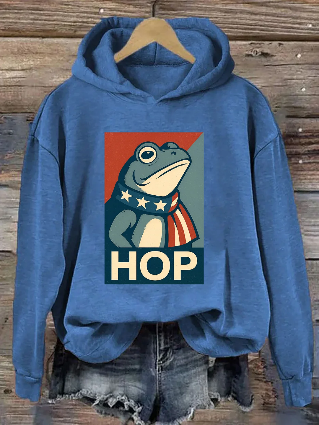 Portland HOP Frog Hoodie