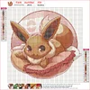 Pokemon Eevee - Rundbohrer Diamant Malerei - 30*30CM