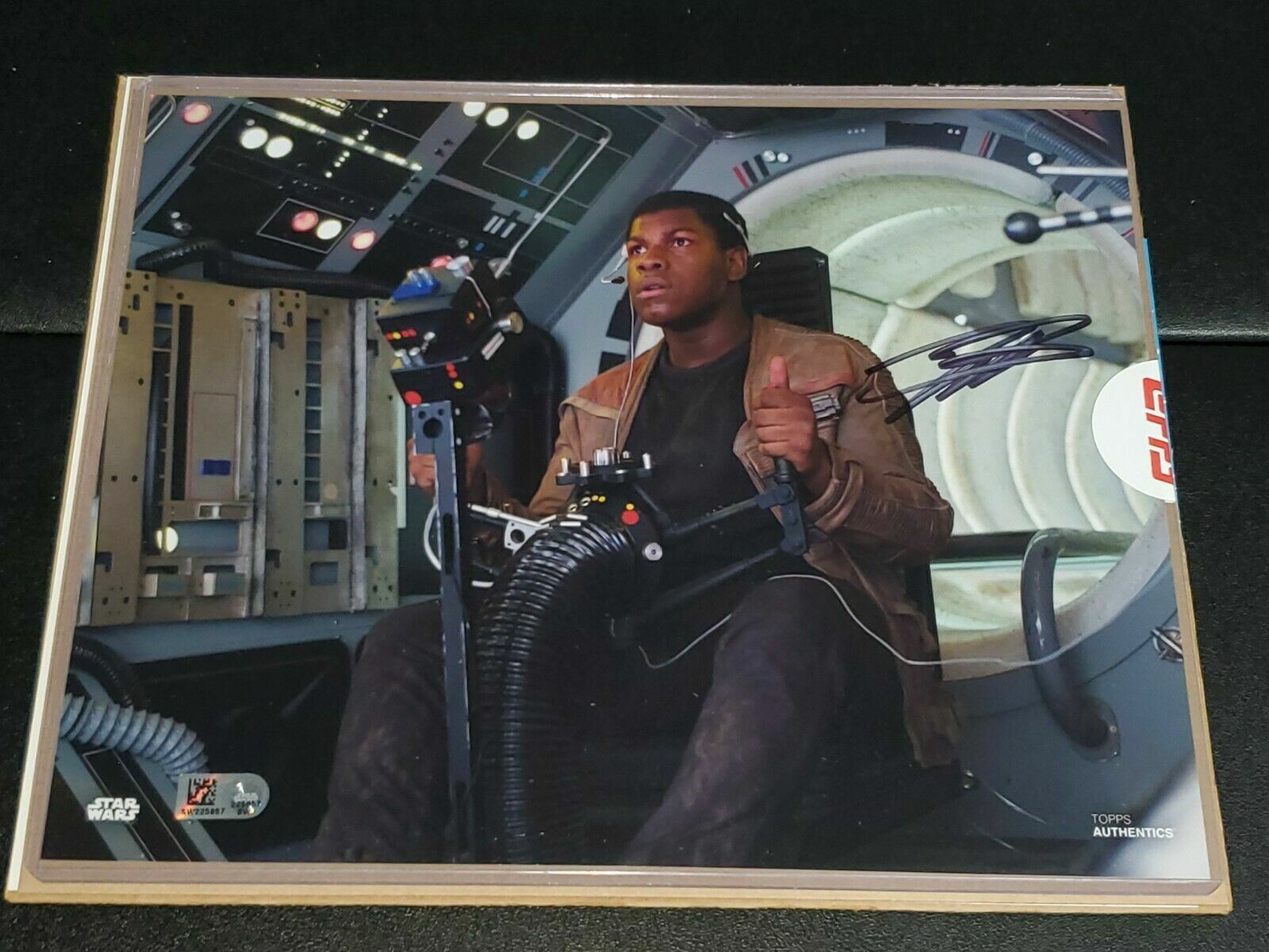 John Boyega signed Star Wars Finn 8x10 autographed Photo Poster painting Topps