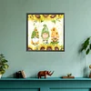 >SALE<5D DIY Full Round Drill Diamond Painting Spring Gnomes Home Decor Kit 30x30cm