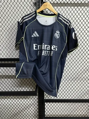 25-26 Real Madrid away football jersey 1:1 Thailand quality