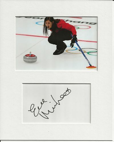 Eve Muirhead curling signed genuine authentic autograph signature and Photo Poster painting COA