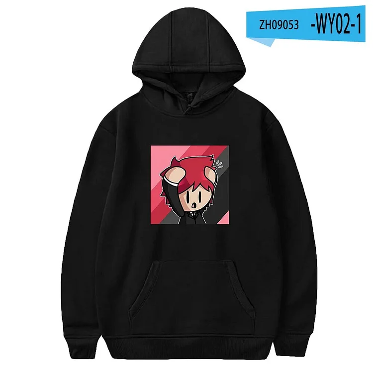 WAWNI DigitoSIM Hoodie Harajuku Tracksuit Unique Sweatshirt Hip-hop Pullover Cosplay Long Sleeve Streetwear Casual Sweatshirts