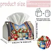 Large Size DIY God Bless America Diamond Painting Tissue Box