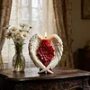 3D Angel Wing Flower Mould Silicone Wave Spiral Candle Mould Reusable Easy To Demold for Candles Soaps Crafts DIY Home Decor (Swirl Scroll)