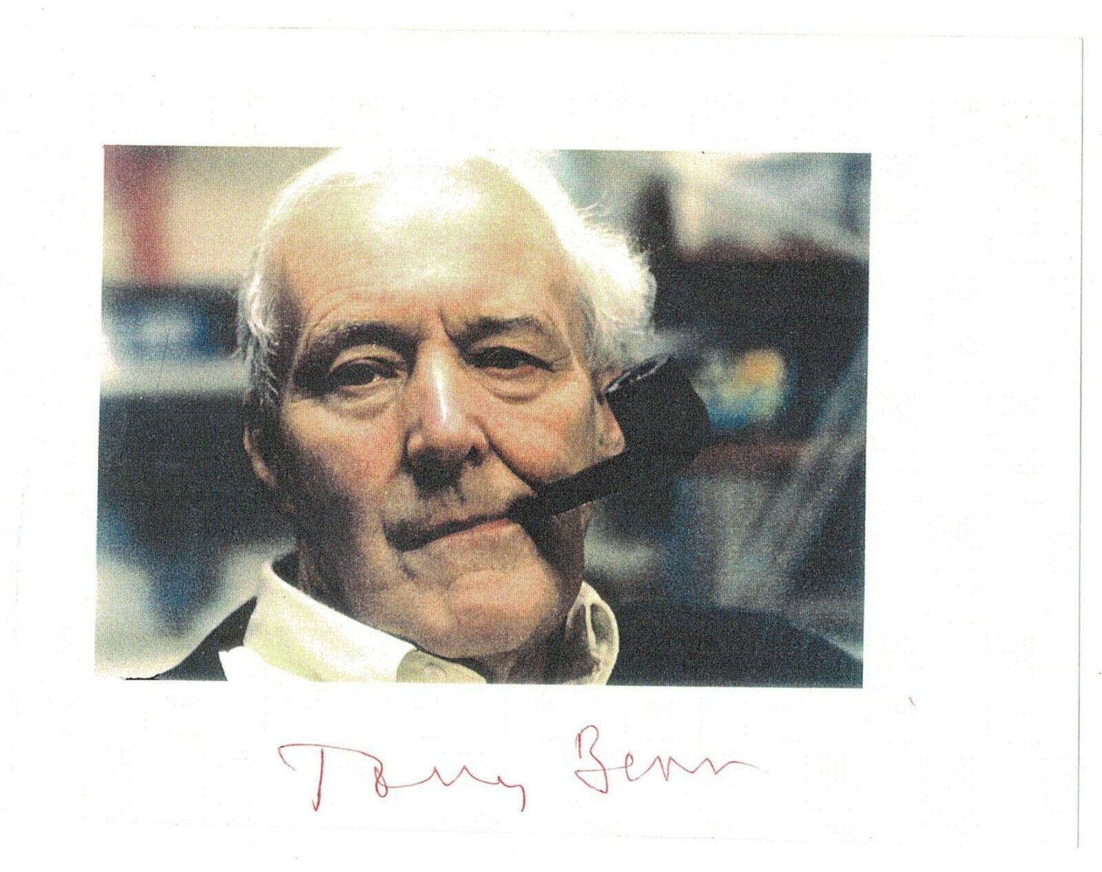 Tony Benn signed autographed Photo Poster painting! AMCo! 14291