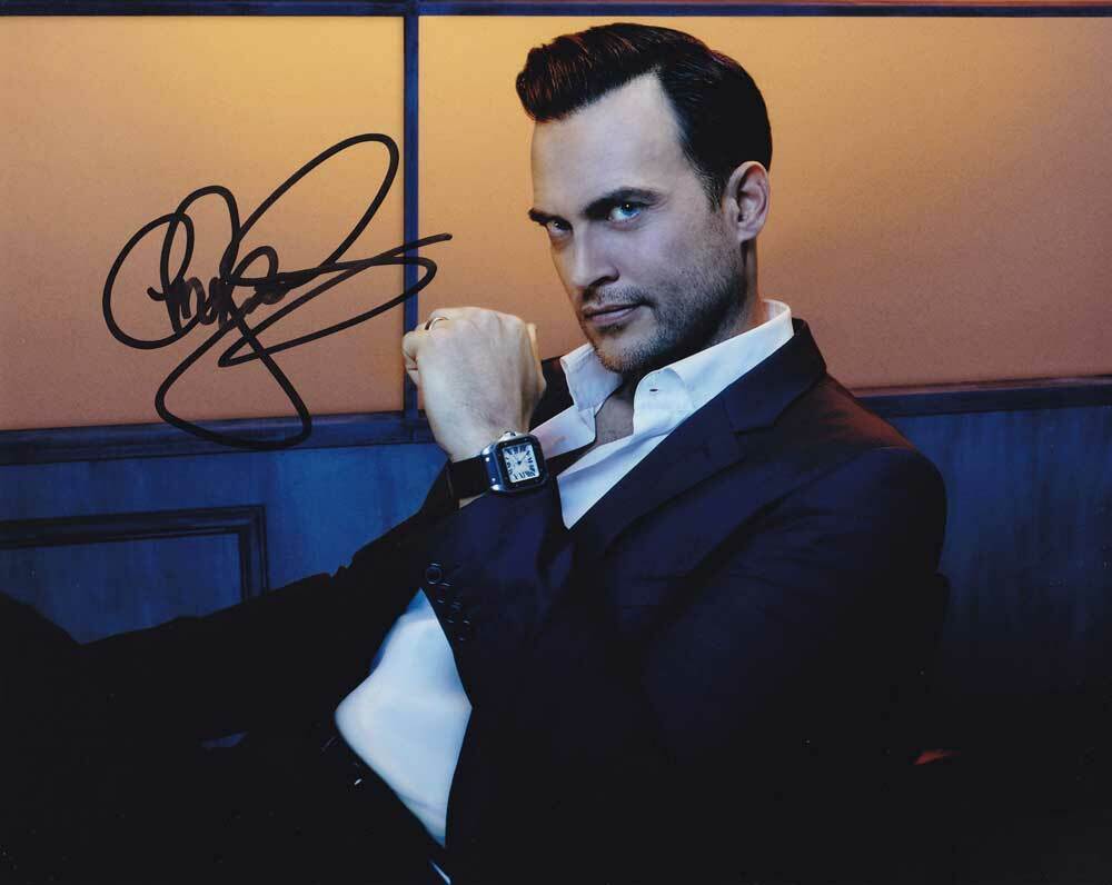 Cheyenne Jackson In-Person AUTHENTIC Autographed Photo Poster painting SHA #83666