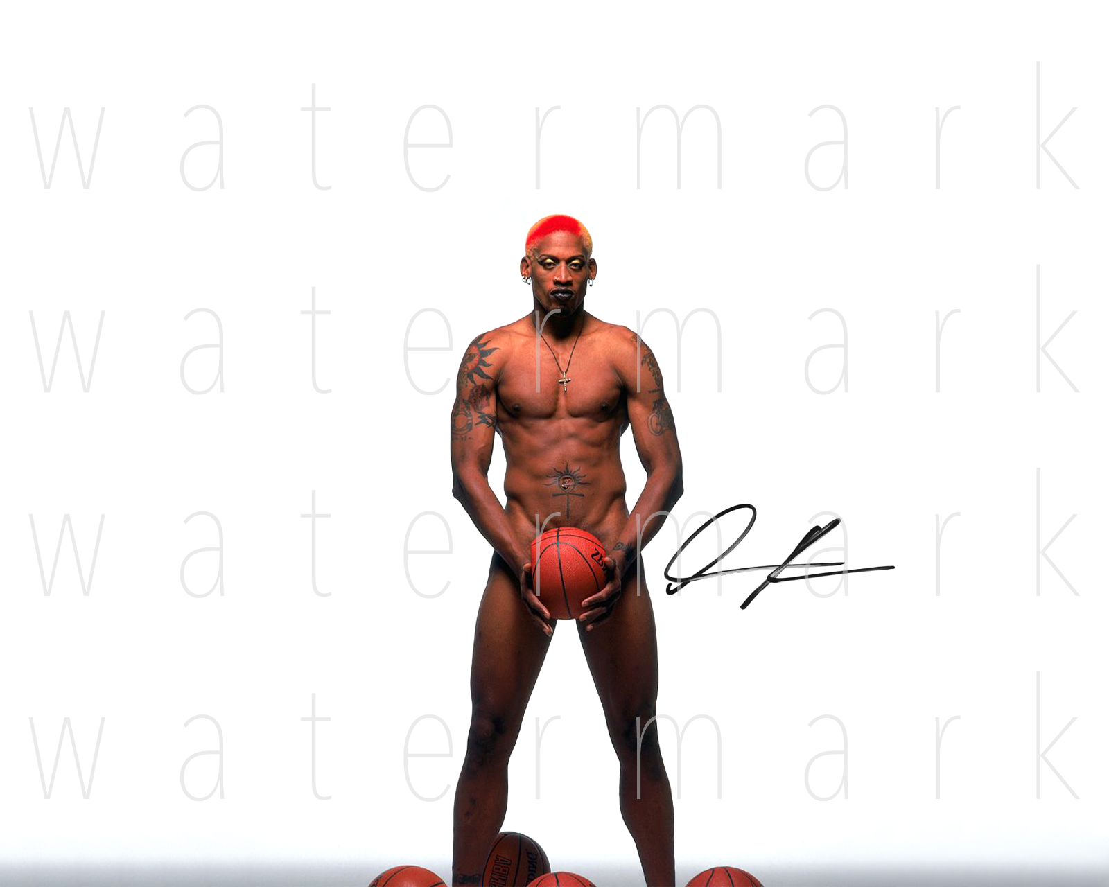 Dennis Rodman Chicago Bulls signed 8X10 inch Photo Poster painting picture poster wall art rp