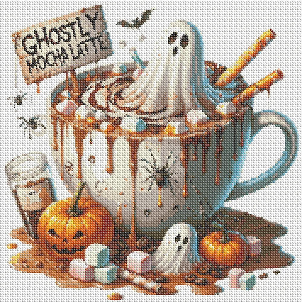 Diamond Painting - Full Round Drill - Halloween Dessert(Canvas|40*40cm)