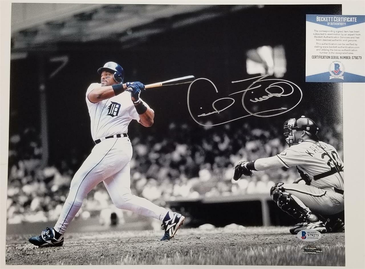 Cecil Fielder signed 11x14 Photo Poster painting #1 Detroit Tigers Autograph ~ Beckett BAS COA