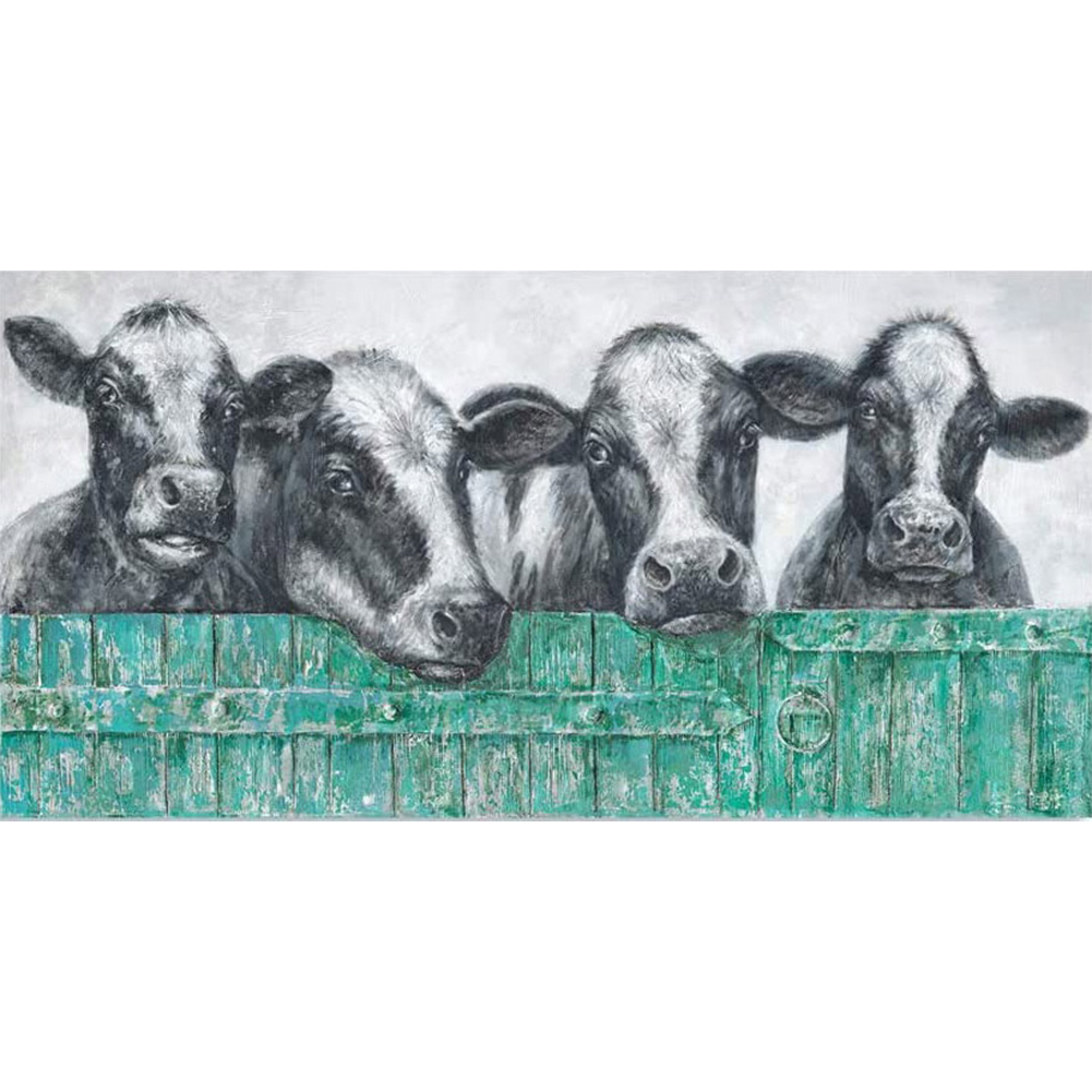 

Cattle - Round Drill Diamond Painting - 80*40CM (Big Size), 501 Original