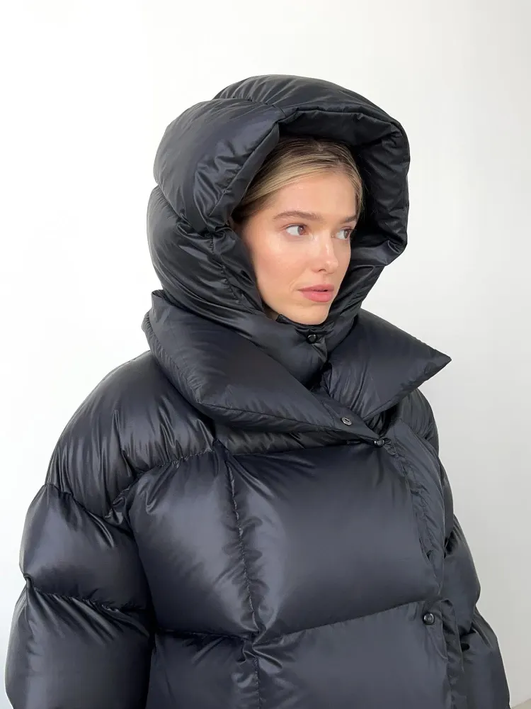 Thick Parkas Long Sleeve Top Women Autumn Winter Warm Coat Women&rsquo;s Street Fashion Hoodies Woman Cotton-padded Jacket 2025 
