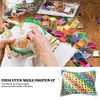 Cross Stitch Embroidery Needle Insert Bag DIY Sewing Knit Thread Pin Pouch Kit