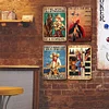4PCS Cowgirl - Vintage Metal Signs Set - 20*30cm - Western