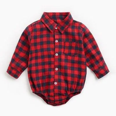 Infants Cowboy Rompers Baby Bodysuit Long Sleeve Cute Pure Color Romper New 2019 Autumn Winter Girls Baby Girl Clothes Jumpsuit