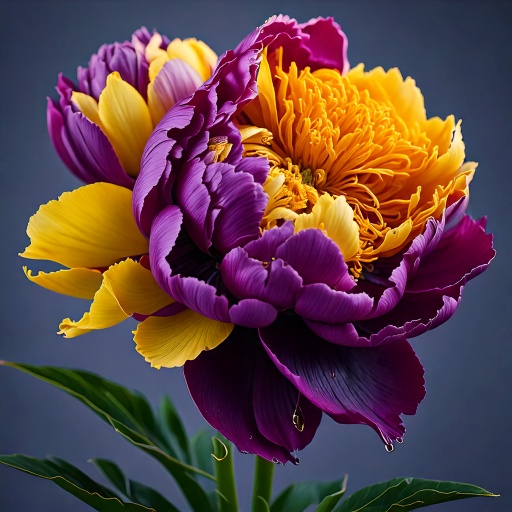 Purple Yellow Peony Seeds &ndash; Symbol of luck and wealth