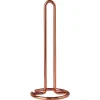 Nordic Light Luxury Iron Paper Towel Rack Ornaments Dining Table Kitchen Bathroom Roll Holder Thick Standing Tissue Storage Rack