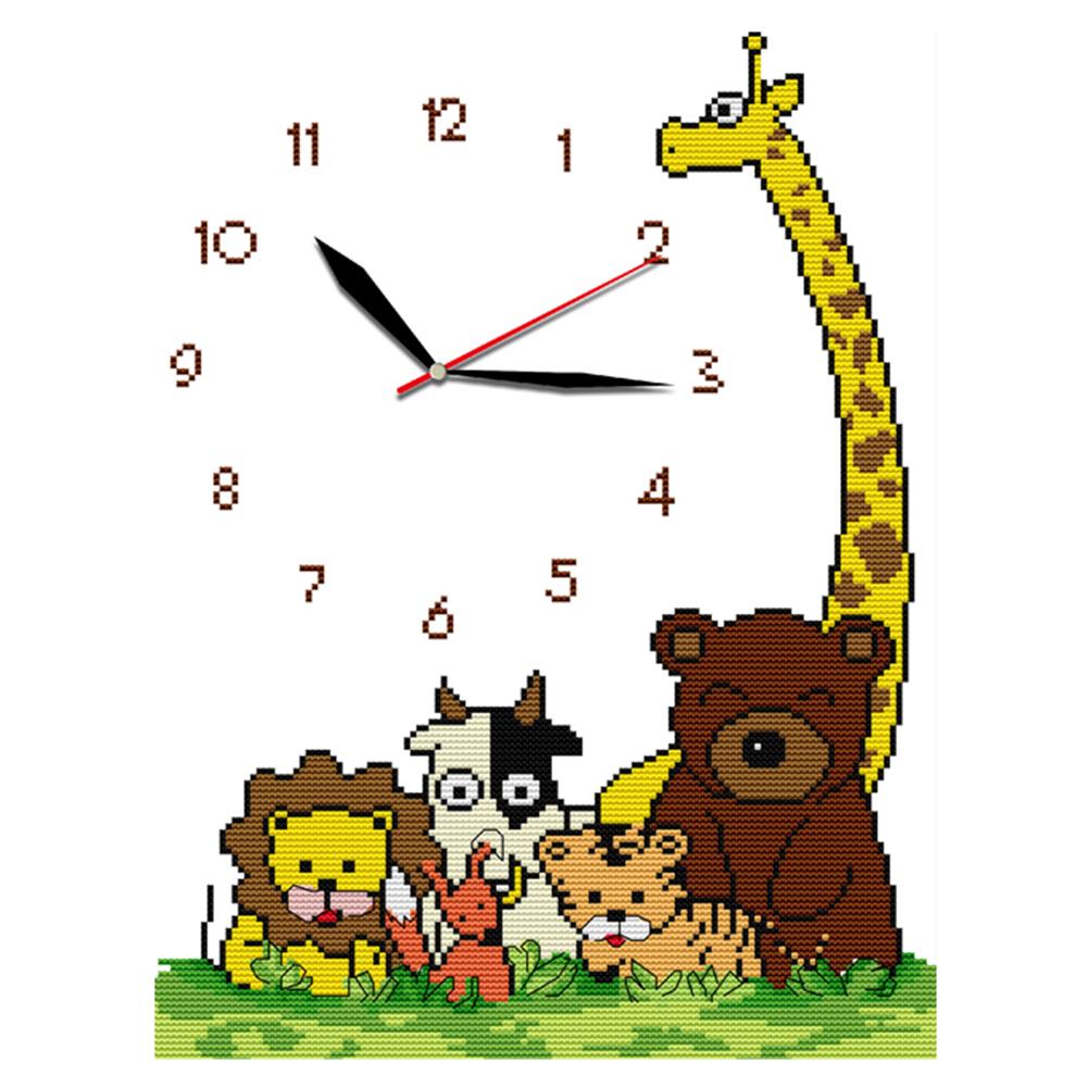 

Happy Family - 14CT Stamped Cross Stitch - 31*38CM, 501 Original