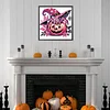 Diamond Painting - Partial Special Shaped Drill - Halloween Pumpkin(Canvas|30*30cm)