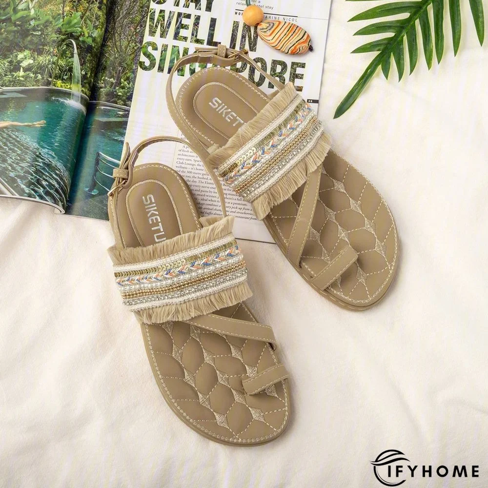 Women Spring Band Artificial Fashion Daily Sandals | IFYHOME