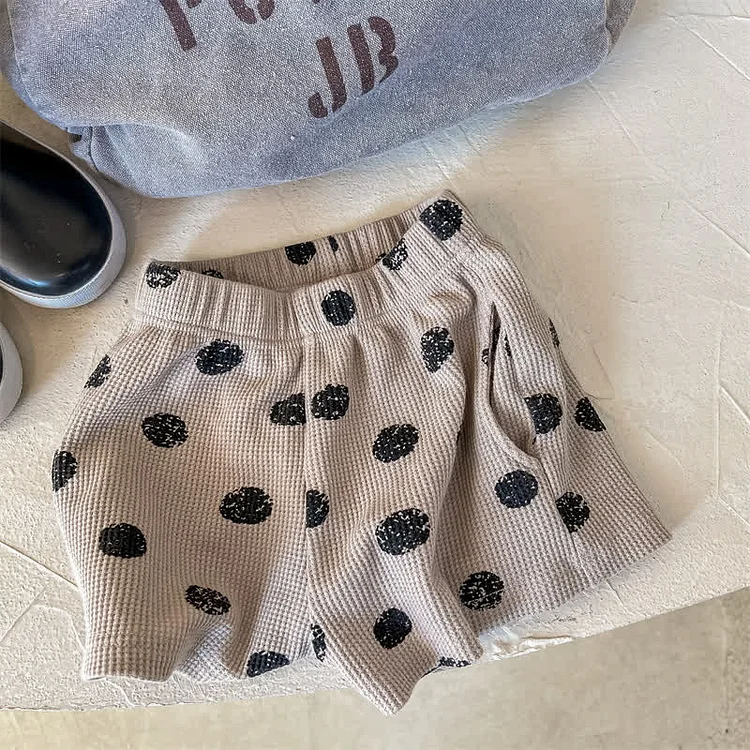 Toddler Girl Polka Dot Shorts
