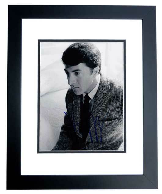 Dustin Hoffman Signed - Autographed The Graduate 8x10 inch Photo Poster painting - FRAMED