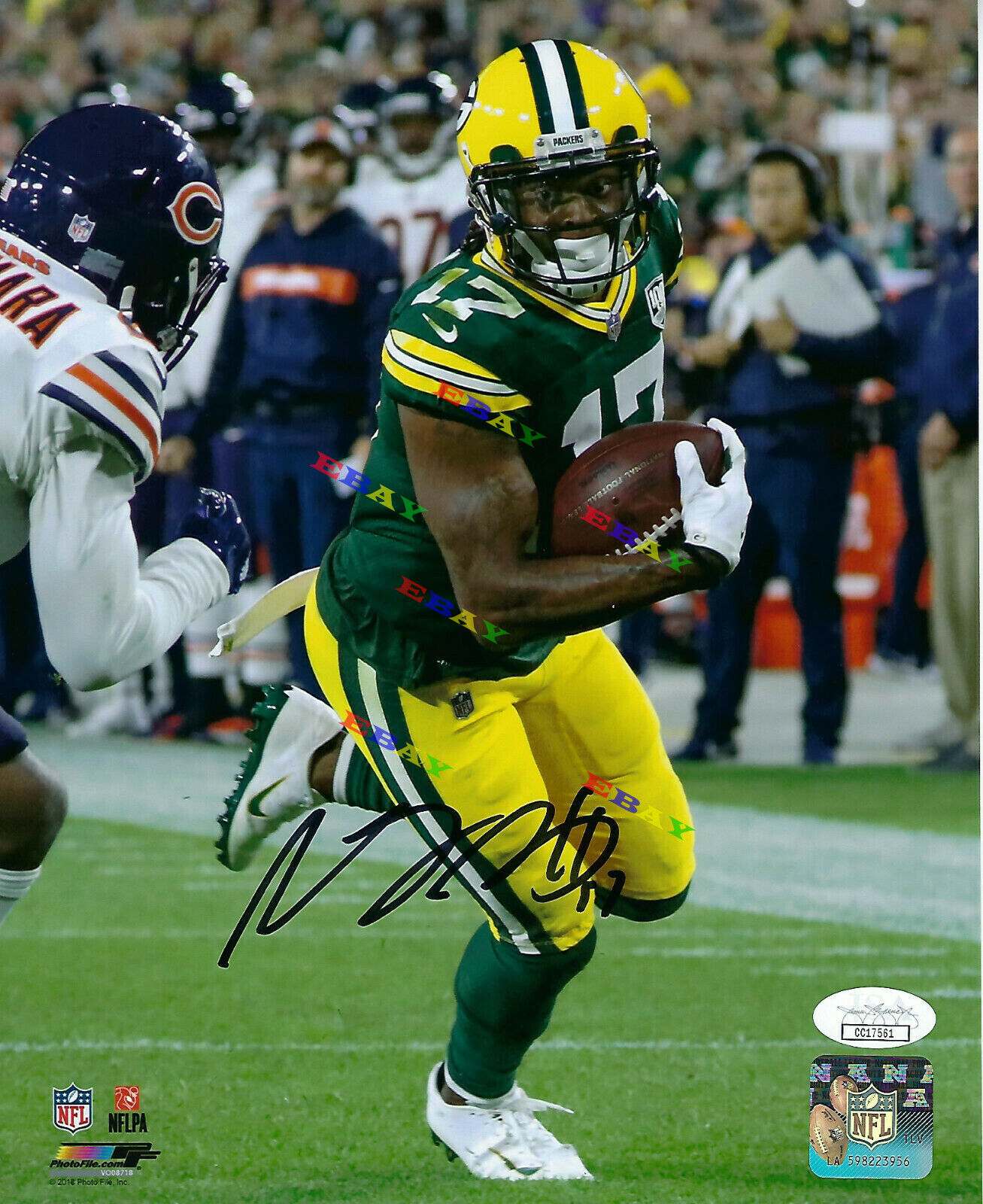 DaVante Admas Greenbay Packers Signed Autographed 8x10 Photo Poster painting Reprint