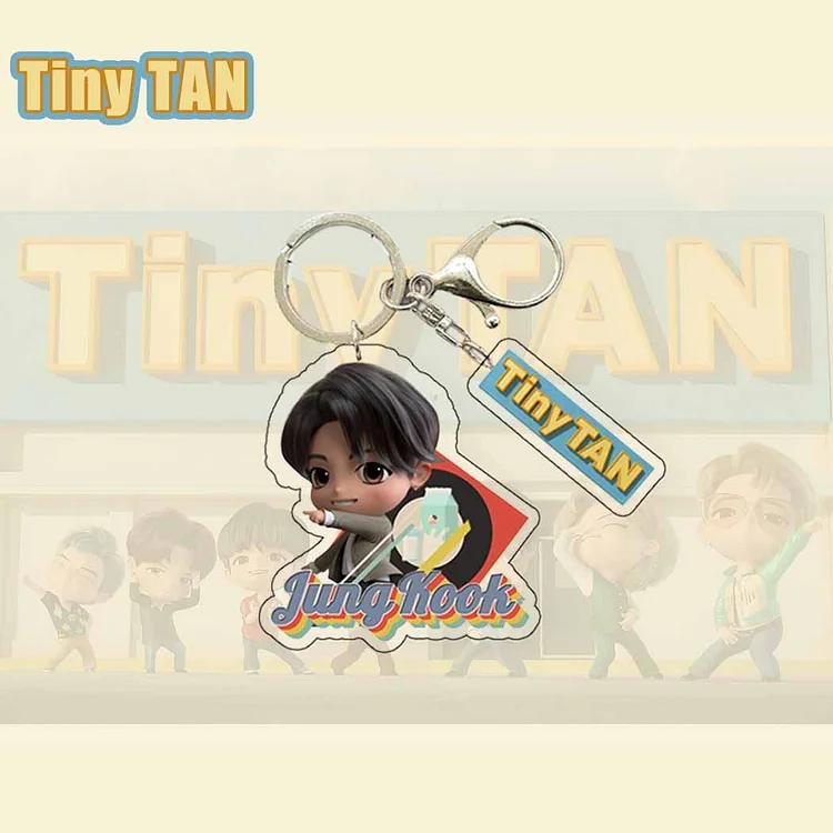 Dynamite TinyTAN Cartoon Keychain