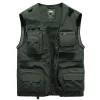 Breathable Mesh Zip Cargo Vest