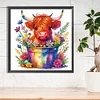 >SALE<DIY Partial Special Shaped Drill Diamond Painting Coloured Buckets Cattle30x30cm