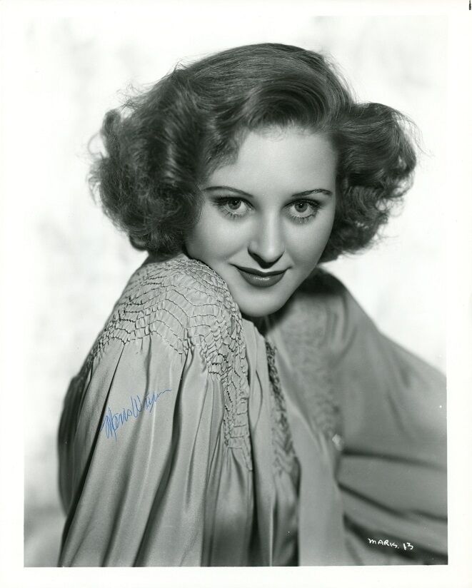 Early Films MARIS WRIXON Signed Photo Poster painting