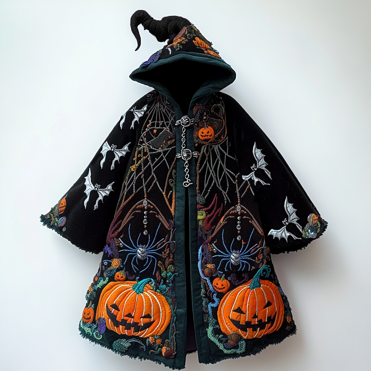 Halloween hooded cape and robe 4f6a