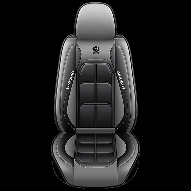 🚗Full-coverage PU Leather Car Seat Covers &ndash; Universal, suitable for sedans, SUVs, and trucks