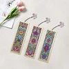 3Pcs DIY Flowers Special Shape Diamond Painting Bookmark