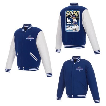 Los Angeles Dodgers 2024 World Series Champions Reversible Jacket GY0Z