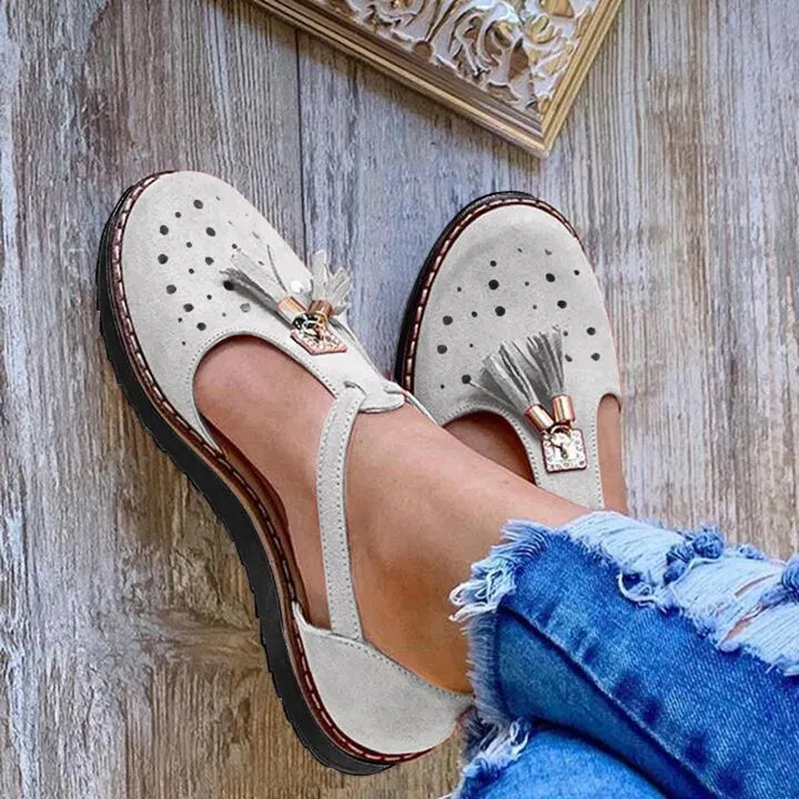 2020 New Tassel Women Shoes Sandals Summer Flat Shoes PU Leather Gladiator Luxury Shoes Women Designers Zapatos De Mujer Fringe