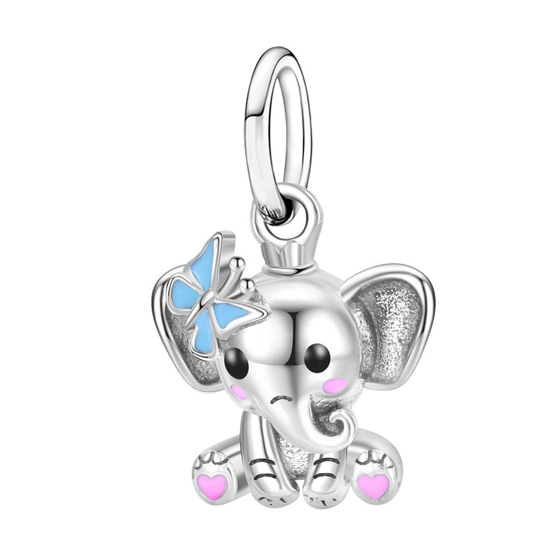 1 Piece 925 Sterling Silver Animal Pendant Jewelry Accessories