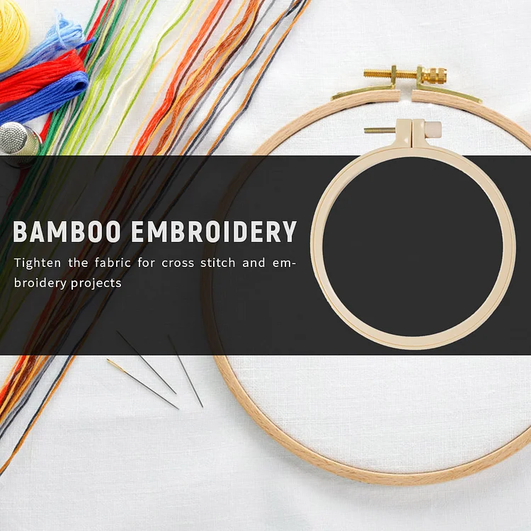 Spring Brand - 12.5cm Plastic Frame Embroidery Hoop Ring DIY Cross Stitch Sewing Circle