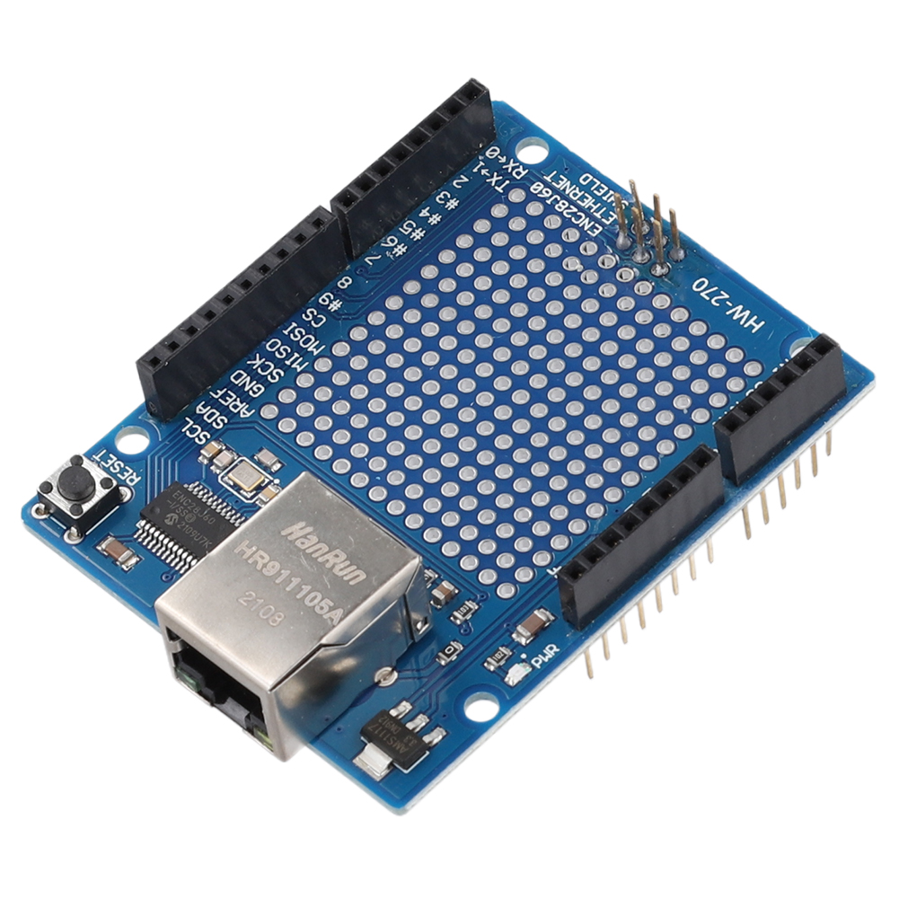 Enc28j60 network module flexible ethernet module for arduino internet