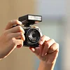 Mini Camera Flash Speedlite 5600K GN12 Standard Hot Shoe Mount for Sony Canon Nikon Panasonic Olympus DSLR Camera