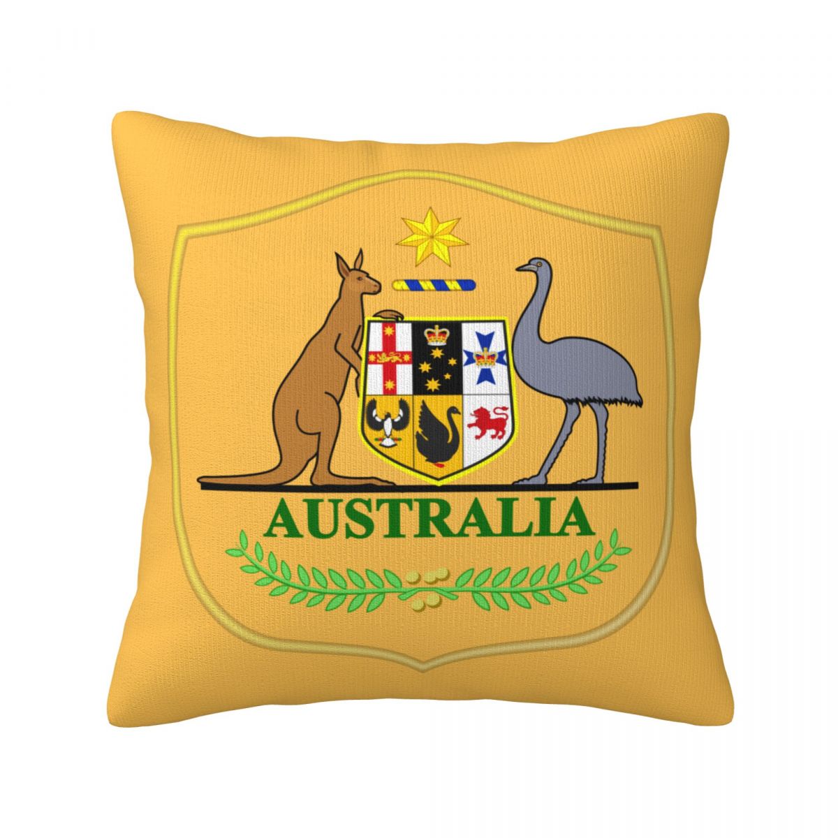 Australia National Football Team Short Plush Cushion for Home Decor