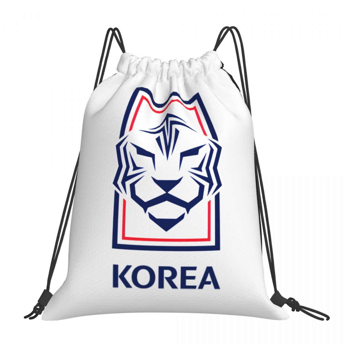 South Korea National Football Team Waterproof Adjustable Lightweight Gym Drawstring Bag