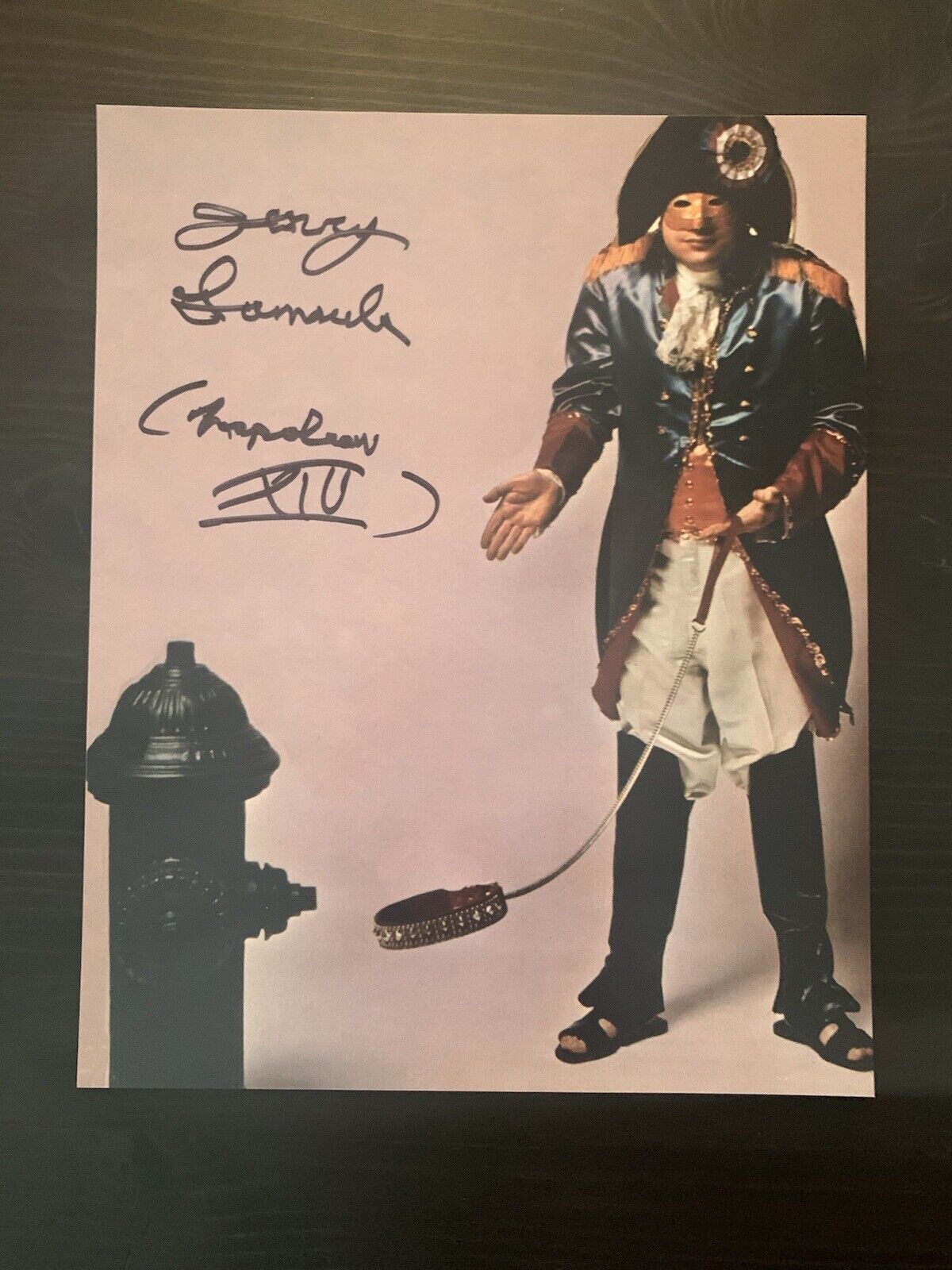 Jerry Samuels signed Napoleon XIV 8x10 Photo Poster painting 60’s MUSIC Autographed