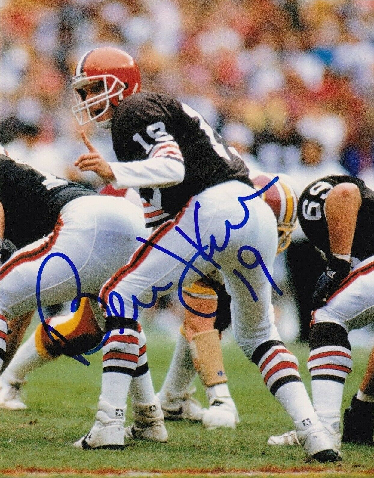 Bernie Kosar Autographed Signed 8x10 Photo Poster painting ( Browns ) REPRINT