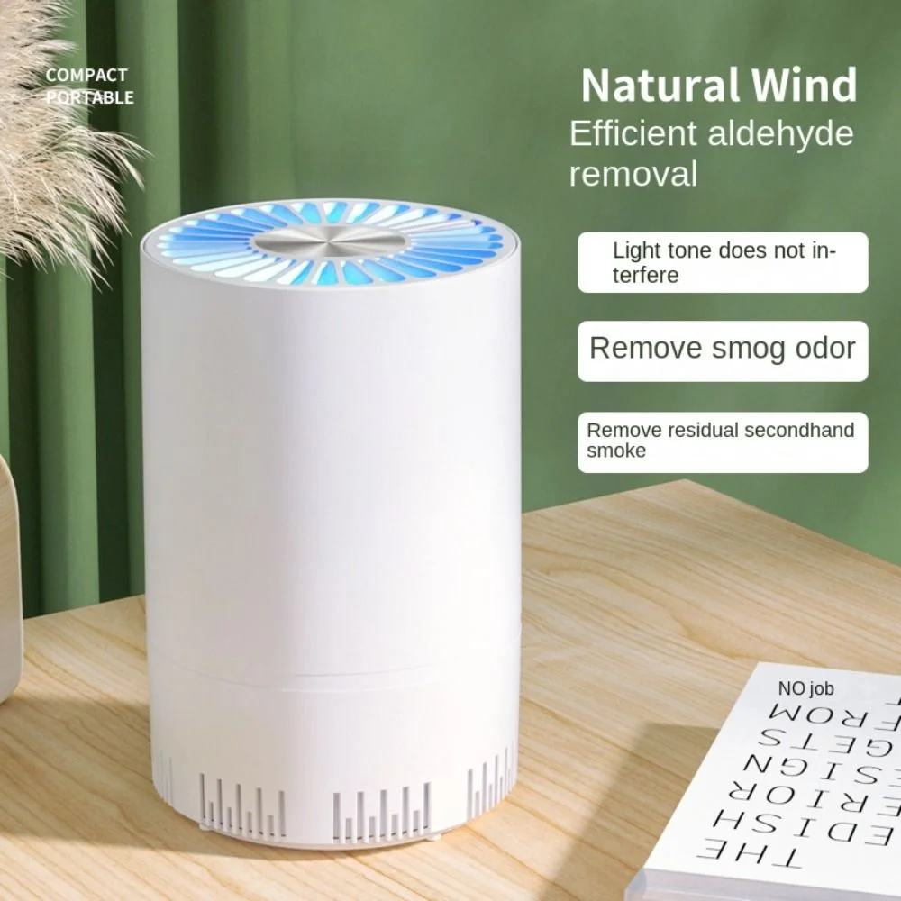 Portable Mini Air Purifiers convenient Silent USB Plug Air Humidifier Deodorizer Mist Maker Home Bedroom Office Supplies