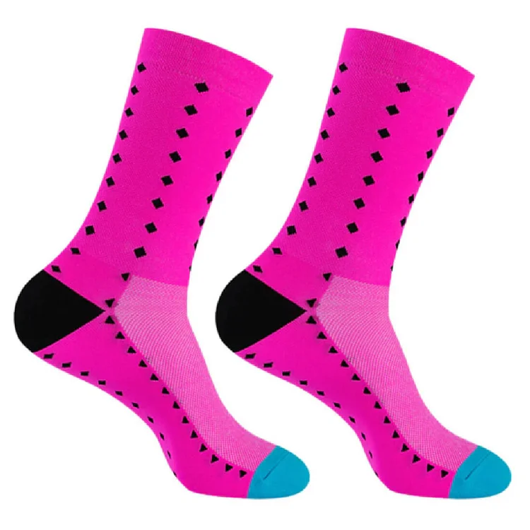 Pink Arcas Cycling Socks