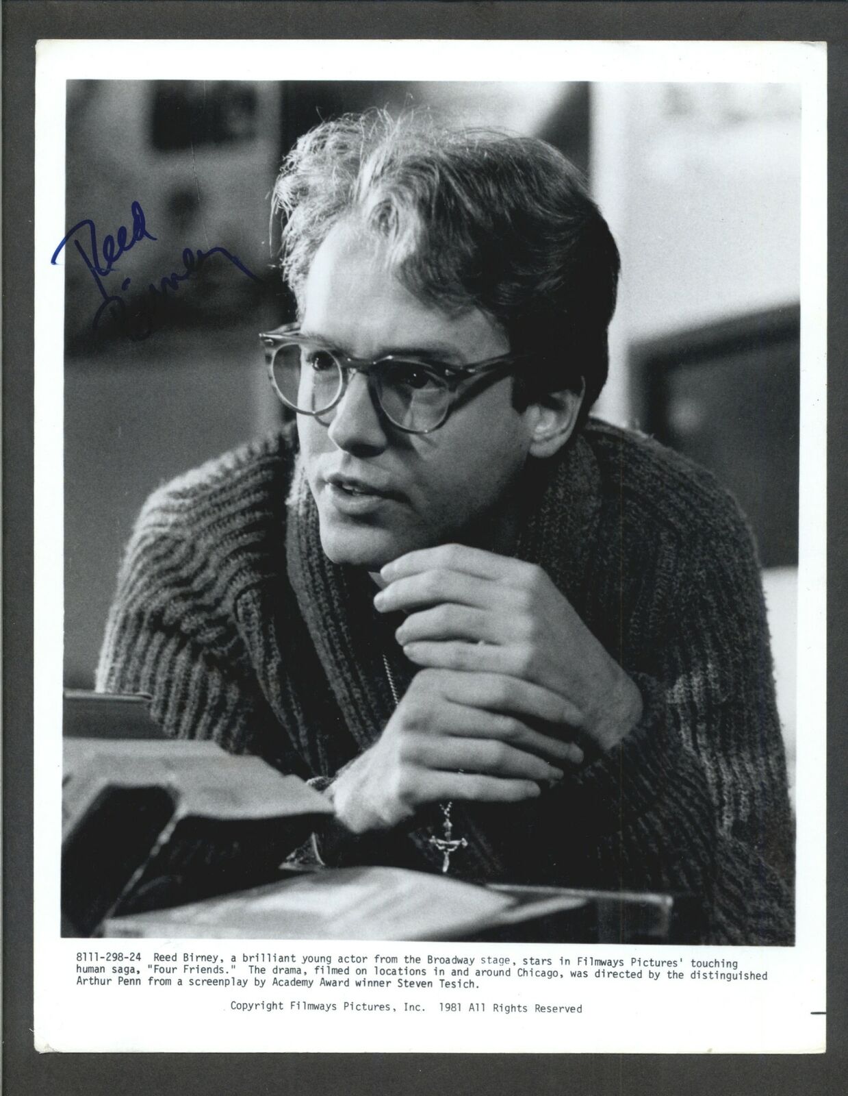 Reed Birney - Signed Autograph Movie Still - Four Friends