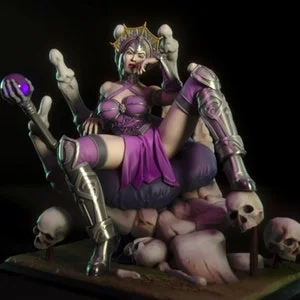 Pornhint Evil Lyn Sfw Nsfw Figure Figurine Statue 3d Printer stl files Google Drive Instant Download Digital Download NSFW