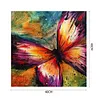 uk.everydayedeals (Limited Stock)Paint By Number - Oil Painting -  Butterfly (40*40Cm)