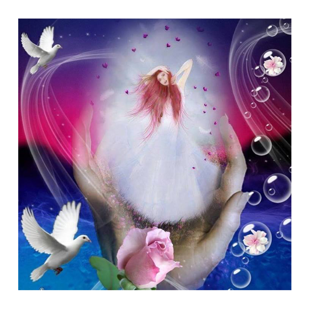 

Girl - Round Drill Diamond Painting - 30*30CM, 501 Original